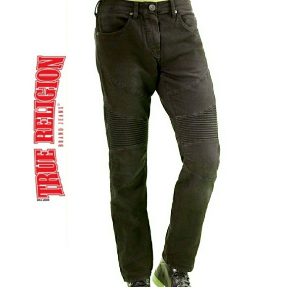 True Religion Other - True Religion Geno Moto Relaxed Slim Jeans 38